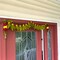 Fabric Mango Leaf Door Toran with Floral Hanging Bandarwal for Home Pooja Decor Indian Vintage Traditional Main Door - Diwali Decoration Wedding Favor Housewarming Return Gift (36x5 Inches)